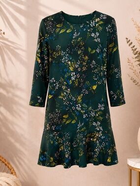 Banana Republic | Dresses | Emerald Green Banana Republic Satin Midi Dress  | Poshmark